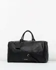 TONY BIANCO Harper Weekend Away Bag Black Large PU Leather Zip organisation BNWT