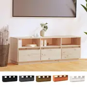 TV Cabinet TV Stand Stereo Cabinet Entertainment Centre Solid Wood Pine vidaXL