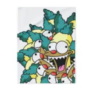 Treehouse of Horror Krusty Doll Arctic Fleece Blanket