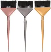 3pcs Hair Color Brush Hair Highlighting Comb Hair Coloring Brush Hair Supplies Hair Making Tools Hair Coloring Kit Barber Accessories Hair Dye Nylon The Brush