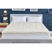 Merino Wool Reversible Underlay Underlay Mattress Topper - Queen - Queen