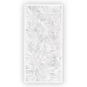 QLD NEW Sekit Palm Leaf Off White Decorative Screen 1800x900mm