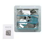 14" Shutter Exhaust Fan 1950CFM Industrial Speed Wall Mount Garage Shop Attic