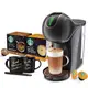 NESCAFE 雀巢咖啡 Dolce Gusto 多趣酷思Genio S Share小精靈咖啡機+家常美式咖啡膠囊+焦糖拿鐵咖啡膠囊+筆+可手寫馬克杯 2入組