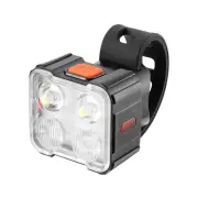 USB Rechargeable Bicycle Light 4-6 Lamp Beads Type-C Charging Cycling Flashlight For Bike Lantern MTB Headlight Tailligh