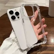 Clear Shockproof Bumper Case Cover For iPhone 16 15 14 13 12 11 Pro Max XS Plus