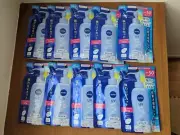 Lot of 10 NIVEA UV Super Water Gel Sunscreen For Refill SPF50 PA+++ 125g