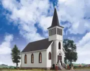 Walthers Cornerstone HO Scale Building/Structure Kit Cottage Grove Church