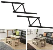 EXPERY 2Pcs Folding Lift up Top Coffee Table Mechanism, Hardware Fitting Hing...