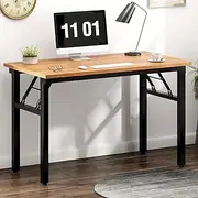 47.2L Foldable Multi-Purpose Table, No Assembly Required, Portable Instant Setup Desk for Home Office, Dining, Conference, Party, Sturdy Lightweight -120 * 60 * 75cm