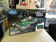 REED (EX-ALDI) LIGHT UP POOL TABLE CUE AND BALLS SET ~ BRAND NEW