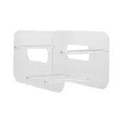 Modern Acrylic Plate Display Stand Organizers Enhancing Dining Table Aesthetic