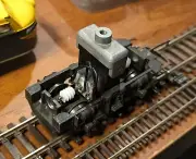 Replacement drive system for Tri-ang R.159, VR railways B class, may suit others