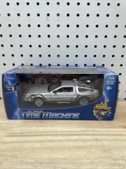 WELLY 22441W Delorean Back to The Future Time Machine 1:24 Scale Diecast
