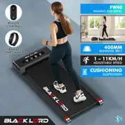 BLACK LORD Treadmill Electric Walking Pad Under Desk Home Gym 400mm Black