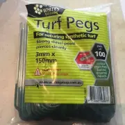 Artificial Turf/Grass/Synthetic Turf Pegs/Pins Turf 100 pack