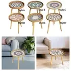 End Table Rattan Side Table Home Decor Organizer Storage Tray Accent Table