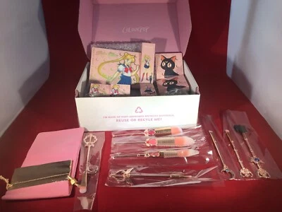 COLOURPOP SaiLOR MooN Cosmetic Set BRAND NEW IN BOX NEVER OPENED w/ SM brushes!!