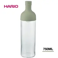 在飛比找momo購物網優惠-【HARIO】粉綠酒瓶冷泡壺(FIB-75-SG)