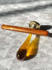 (608) Rust Sparkle Transparent Ceramic Style Sealing Wax Sticks