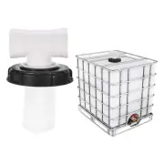 PATIKIL T-Shape IBC Lid Filter Cover 163mm Plastic Ton Barrel Cover with Wash...