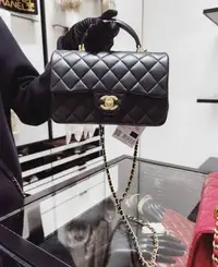 在飛比找Yahoo!奇摩拍賣優惠-Chanel AS2431 mini flap bag to