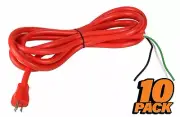 QTY 10 - Toledo Pipe 46740 Power Cord fits RIDGID® 300 535 1224 Pipe Threader