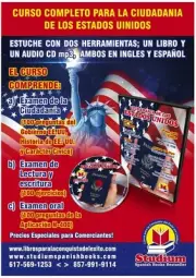 CIUDADANIA DE LOS ESTADOS UNIDOS (Libro Físico y Audio CDMP3)