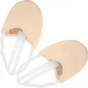 [Kisangel] Pair Ballet Dance Shoes Half Soles Stretch Women's Dancing Shoes Toe Pad Toe Guard Professional Sturdy Practical