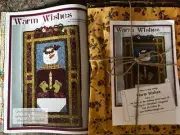 Warm Wishes By Pear Louise Krush - Kit For Quilt Size 22”x36”-Fabric Included