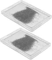 FELTECHELECTR 2 Boxes Box Iron Powder Magnetic Field Experiment Science Teaching Tool for Education User Friendly Design for Classroom Lab Use Iron Powder for Demonstrating Magnetism
