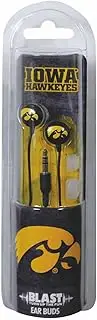 NCAA Iowa Hawkeyes Blast Earbud Headphones