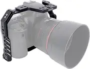 [NICEYRIG] Camera Cage for Canon EOS 6D / EOS 6D Mark II with NATO Rail Cold Shoe Quick Release Plate