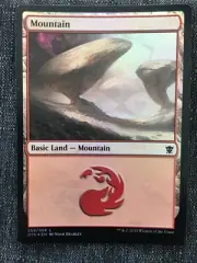 Mountain (259) FOIL Dragons of Tarkir NM-M Basic Land MAGIC MTG CARD