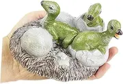 KICHOUSE Mother Dragon Dinosaur Broken Shell Animal Figure Toys Early Education Toys Dinosaur Collectible Figure Simulation Animal Model Dinosaur Figures Dinosaur Egg Toy Plastic