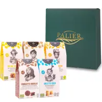 在飛比找momo購物網優惠-【PALIER】GENEROUS比利時無麩質餅乾2入禮盒(任