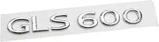 NPZPTFVFNR Car Trunk Letters Logo Badge Emblem Sticker Fit for Benz Fit for Maybach S GLS Class S580 S600 S680 GLS480 GLS580 GLS600 GLS680 X167 W222(R)