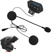 Motorcycle Helmets Bluetooths Headset,5.0 Bluetooths Handsfree Motor Earphone | Thinnest Helmets Bluetooths Speakers, Racing Helmets Speakers for Motor Swan-au
