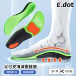 【E.DOT】強力支撐足弓減壓機能運動鞋墊-三碼可選