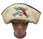 Wool Sauna Hat Felt Bath Hat For Man Pirate Tricorne