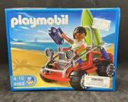 Playmobil 4863 Beach Dune Buggy Surfer And Board Complete With Box