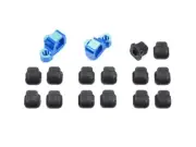Tamiya 54885 Aluminium Adjustable Separate Suspension Mounts (E), TRF420/TA07