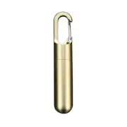 Pocket Pills Case Organizers Metal Keyring Capsules Holder for Outdoor Use