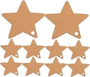 HOMSFOU 100pcs Handmade Paper Tags Versatile Xmas Present Tags Unique Decorative Labels for DIY Arts Crafts Weddings Holiday Favors and Present Wrapping