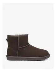 [UGG Australian Shepherd] Mini Classic Suede in Chocolate