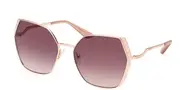 Guess GU7843-S 28Z Women’s Sunglasses Gold Size 61