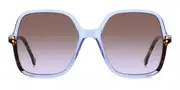 Carolina Herrera HER 0244/S MVU/QR Women’s Sunglasses Blue Size 56
