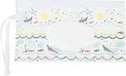 Wipes Dispenser, Baby Wipe Case Reusable Wet Wipes Pouch with Zipper, Flip Open Lid, Easy Access, Portable Loop Refillable Bag, for Outdoor Outing, Camping, Hiking