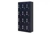12-Door Locker for Office Gym Shed School Home Storage - 3-Digit Combination Lock