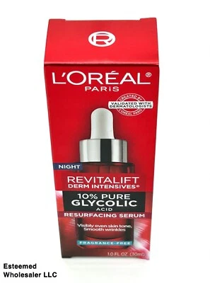 L'OREAL Revitalift Derm Intensives 10% Pure Glycolic Acid Resurfacing Serum 1oz